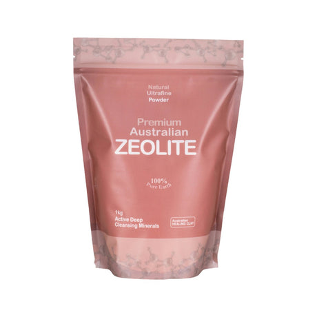 AUSTRALIAN HEALING CLAY Zeolite Powder 1kg - Dr Earth - Body & Beauty, Skincare