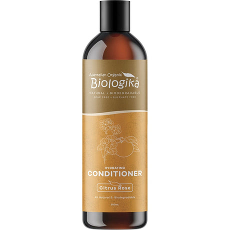 Biologika Conditioner Hydrating Citrus Rose 500ml - Dr Earth - Hair Care