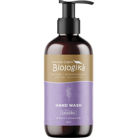 Biologika Hand Wash Lavender 250ml - Dr Earth - Bath & Body