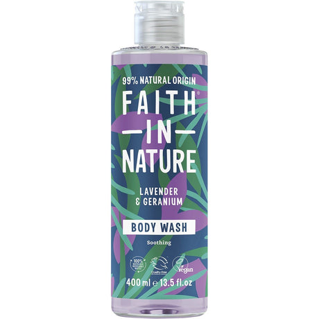 Body Wash Soothing Lavender & Geranium - Dr Earth - Body & Beauty, Bath & Body, Hair Care