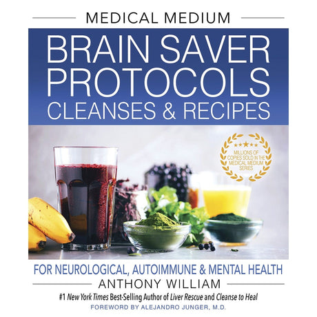 Book Medical Medium Brain Saver Protocols by Anthony William - Dr Earth - Books