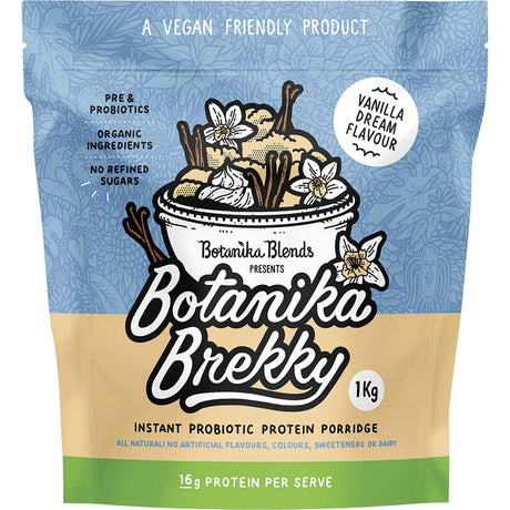 Botanika Blends Botanika Brekky Probiotic Porridge Vanilla Dream 1kg - Dr Earth - Breakfast