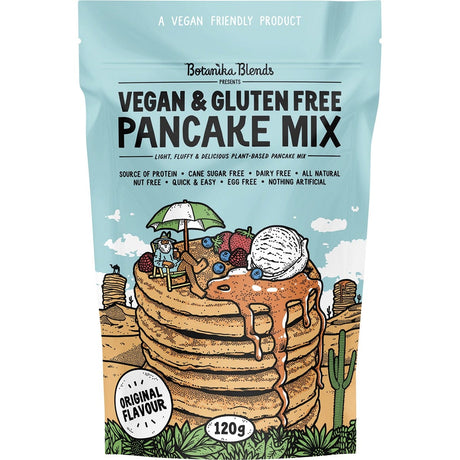 Botanika Blends Vegan & Gluten Free Pancake Mix Original 120g - Dr Earth - Baking