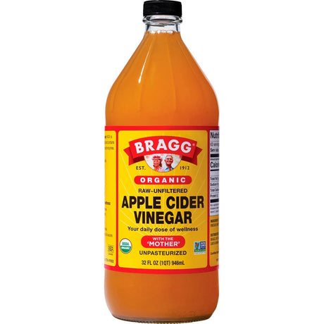 Bragg Apple Cider Vinegar Unfiltered with The Mother 946ml - Dr Earth - Vinegar