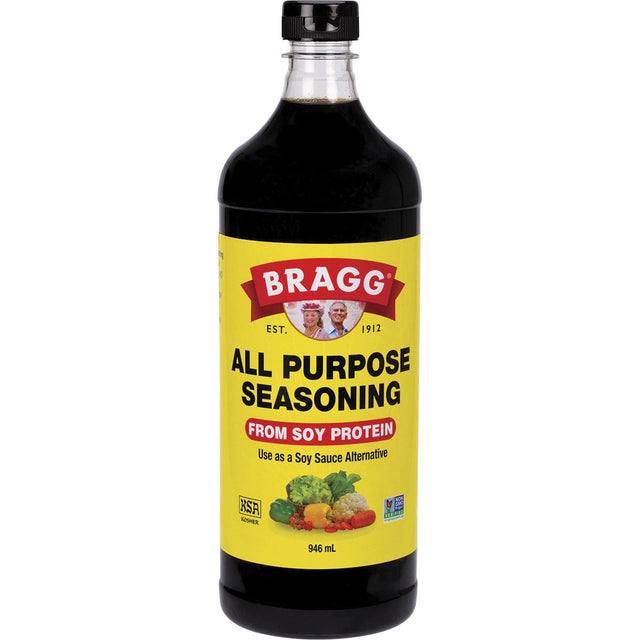 Bragg Liquid Aminos All Purpose Seasoning 946ml - Dr Earth - Condiments