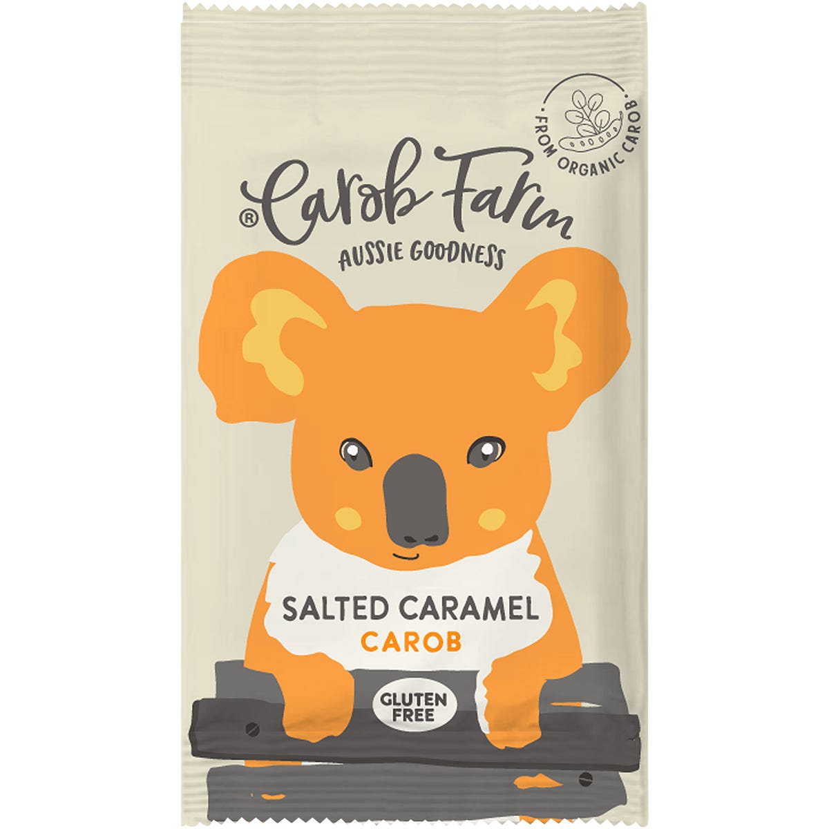 Carob Farm Carob Koala Salted Caramel 15g - Dr Earth - Chocolate & Carob