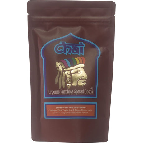 Chai Tea Organic Rainbow Spiced Cacao 150g - Dr Earth - Drinks