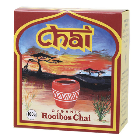 Chai Tea Organic Rooibos Chai 100g - Dr Earth - Drinks