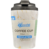 Cheeki Coffee Cup Marble 350ml - Dr Earth - Cups & Tumblers