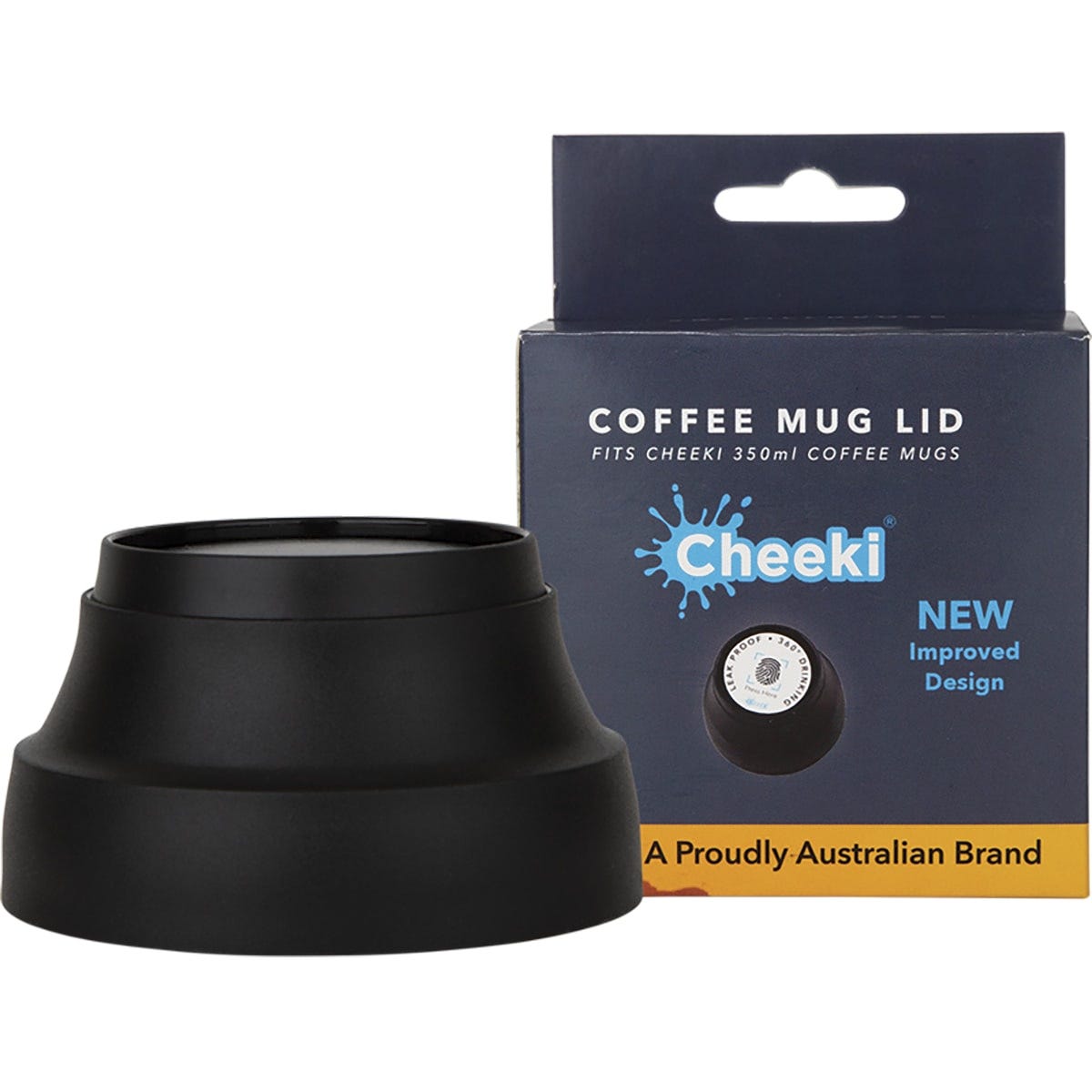Cheeki Coffee Mug Lid - Dr Earth - Cups & Tumblers