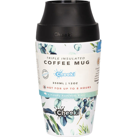 Cheeki Coffee Mug Watercolour 350ml - Dr Earth - Cups & Tumblers