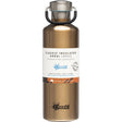 Cheeki Stainless Steel Bottle Insulated Champagne 600ml - Dr Earth - Water Bottles