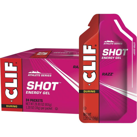 CLIF Shot Energy Gel Razz 34g - Dr Earth - Nutrition