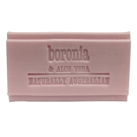 CLOVER FIELDS NATURES GIFTS Plant Based Soap Boronia & Aloe Vera 100g - Dr Earth - Body & Beauty