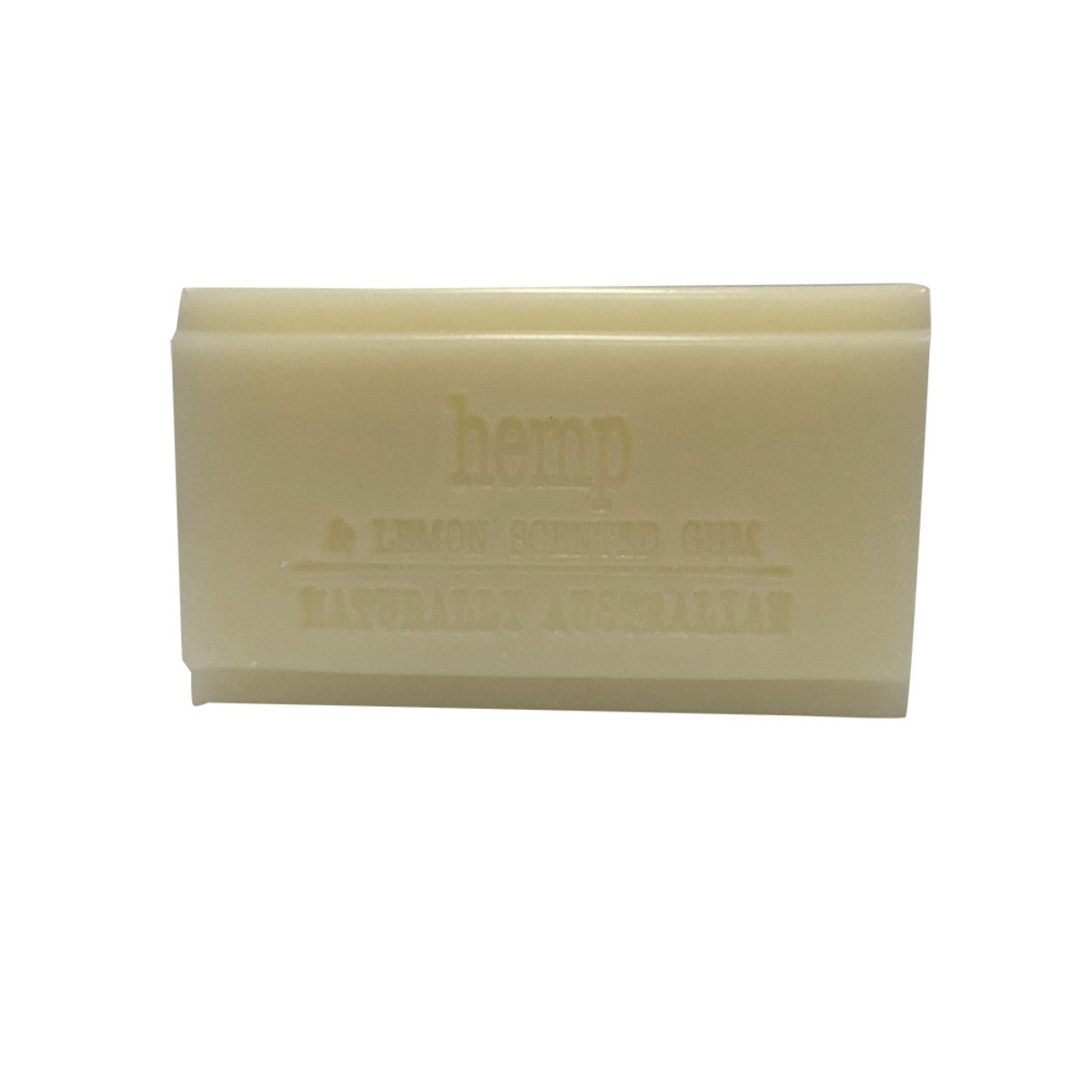 CLOVER FIELDS NATURES GIFTS Plant Based Soap Hemp & Lemon Scented Gum 100g - Dr Earth - Body & Beauty