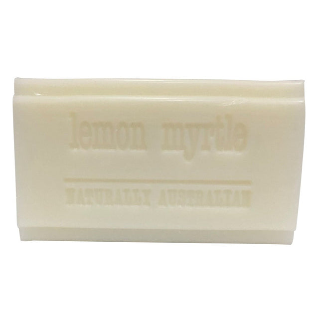 CLOVER FIELDS NATURES GIFTS Plant Based Soap Lemon Myrtle 100g - Dr Earth - Body & Beauty
