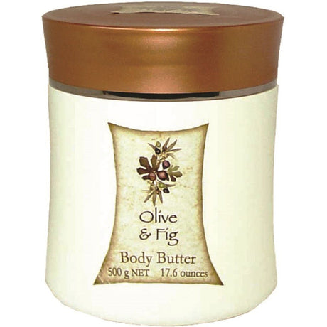 CLOVER FIELDS Olive & Fig Body Butter 500g - Dr Earth - Body & Beauty