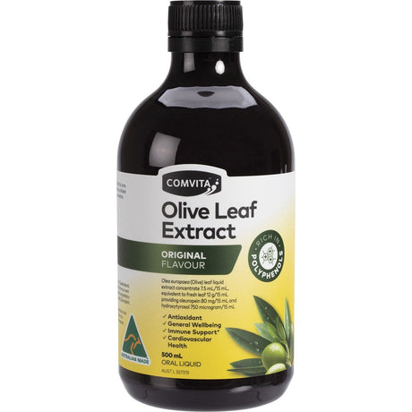 Comvita Olive Leaf Extract Original 500ml - Dr Earth - Immune Support