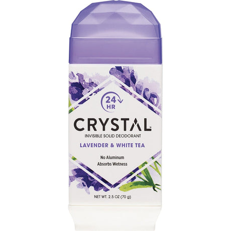 Crystal Deodorant Stick Lavender & White Tea 70g - Dr Earth - Bath & Body