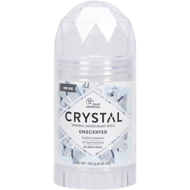 Crystal Deodorant Stick Unscented 120g - Dr Earth - Bath & Body