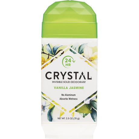 Crystal Deodorant Stick Vanilla & Jasmine 70g - Dr Earth - Bath & Body