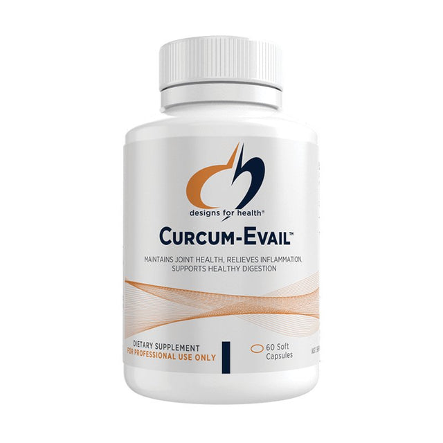 Designs For Health Curcum-Evail™, 60 softgel capsules - Dr Earth - Practitioner Supplements, Designs For Health