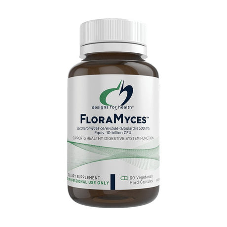 Designs For Health FloraMyces™, 60 hard vegetarian capsules - Dr Earth - Practitioner Supplements, Designs For Health