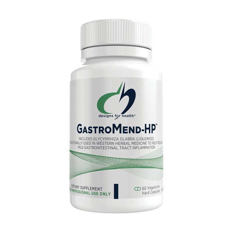 Designs For Health GastroMend-HP™, 60 hard vegetarian capsules - Dr Earth - Practitioner Supplements, Designs For Health