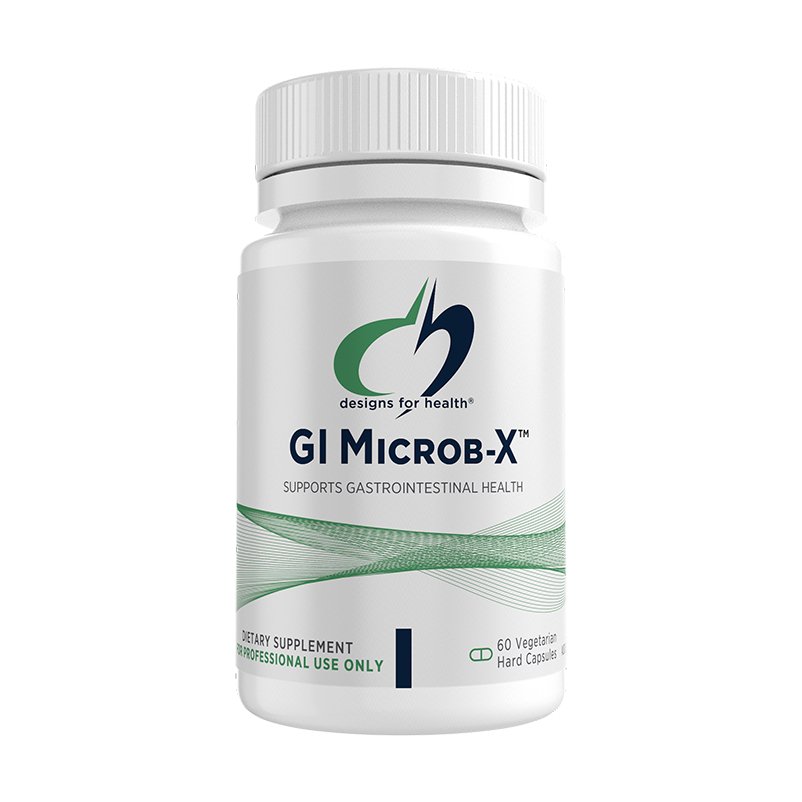 Designs For Health GI Microb-X™, 60 hard vegetarian capsules - Dr Earth - Practitioner Supplements, Designs For Health