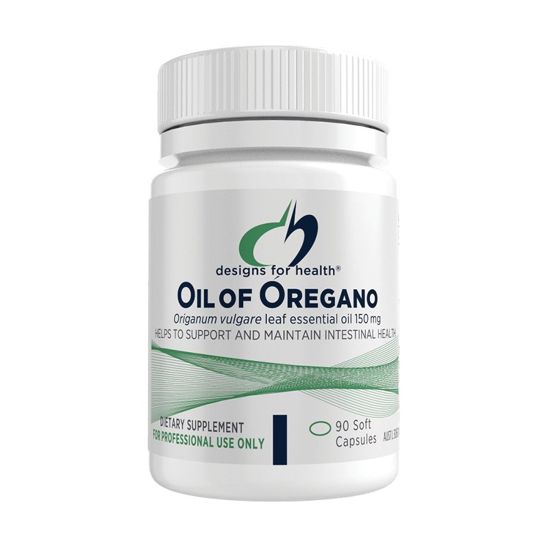 Designs For Health Oil of Oregano 150 mg, 90 softgel capsules - Dr Earth - Practitioner Supplements, Designs For Health