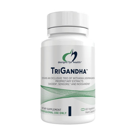 Designs For Health TriGandha™, 60 hard vegetarian capsules - Dr Earth - Practitioner Supplements, Designs For Health