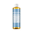 DR. BRONNER'S Pure-Castile Soap Liquid (Hemp 18-in-1) Unscented (Baby) 473ml - Dr Earth - Body & Beauty