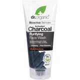 Dr Organic Face Wash Activated Charcoal 200ml - Dr Earth - Skincare