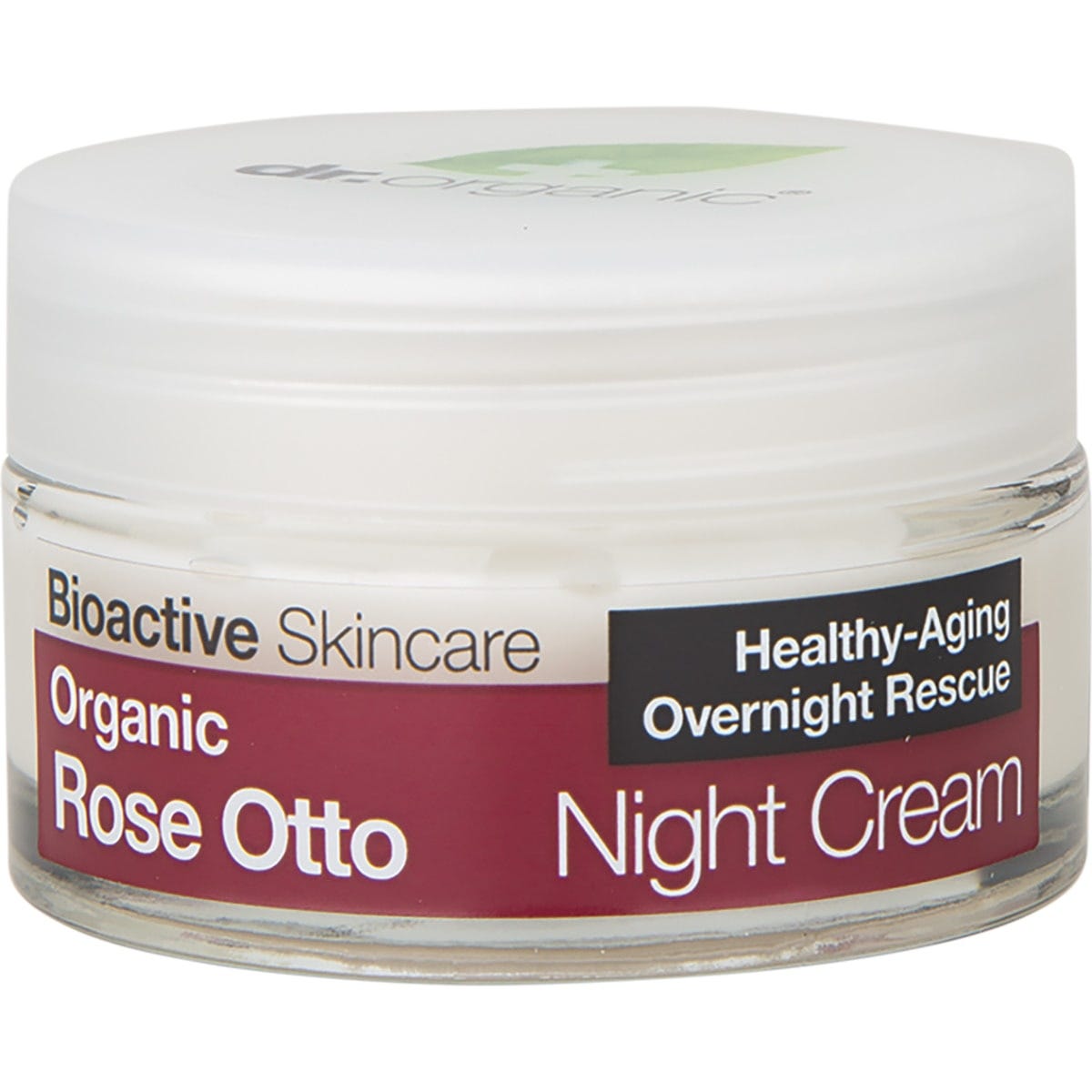 Dr Organic Night Cream Organic Rose Otto 50ml - Dr Earth - Skincare