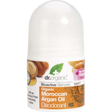 Dr Organic Roll-On Deodorant Organic Moroccan Argan Oil 50ml - Dr Earth - Bath & Body
