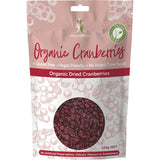 Dr Superfoods Dried Cranberries Organic 125g - Dr Earth - Dried Fruits Nuts & Seeds, Berries