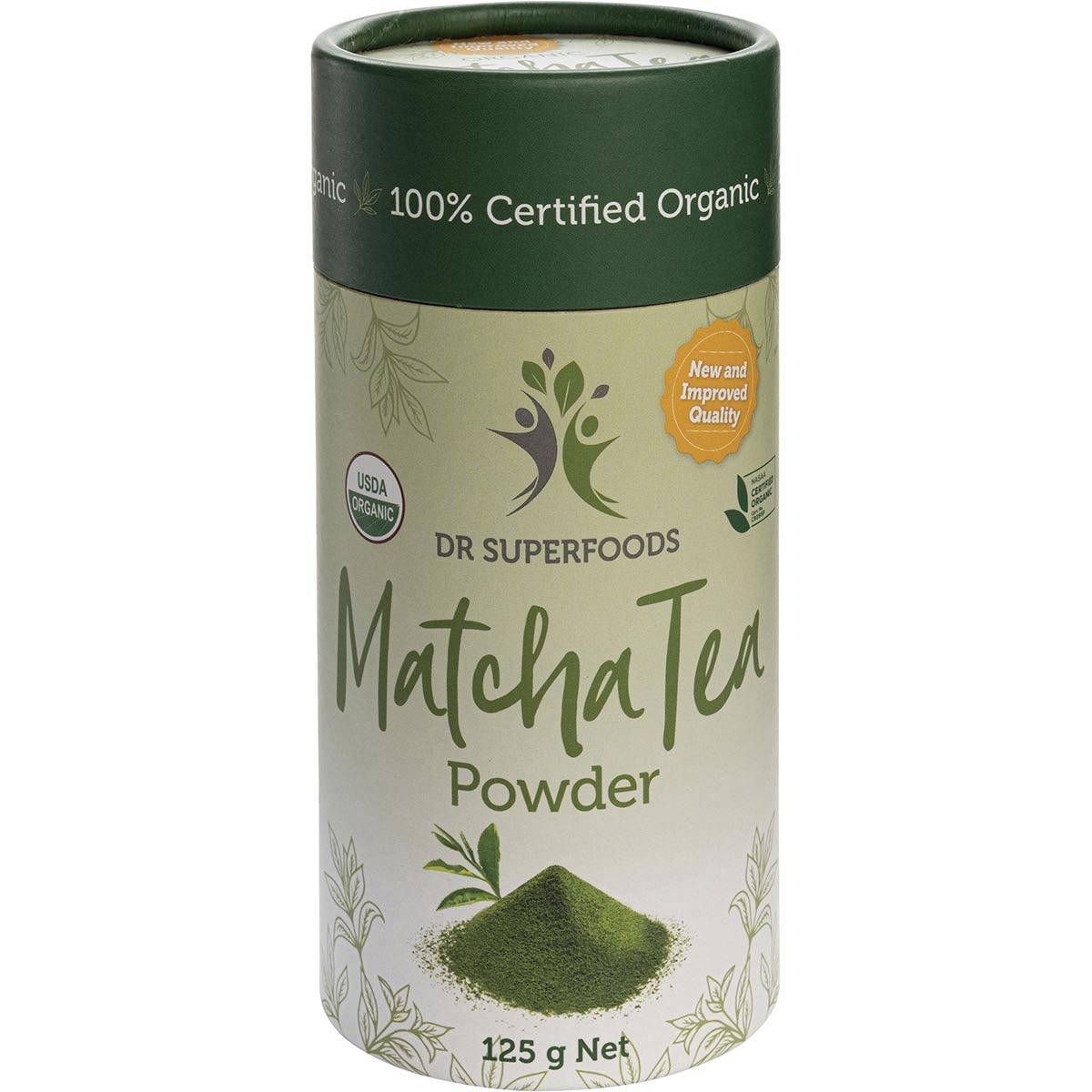 Dr Superfoods Matcha Tea Powder 125g - Dr Earth - Drinks