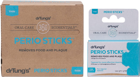 Dr Tung's Perio Sticks Thin 100pc - Dr Earth - Oral Care