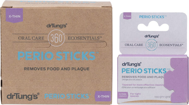 Dr Tung's Perio Sticks X-Thin 100pc - Dr Earth - Oral Care