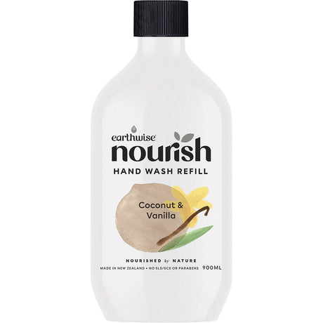 Earthwise Nourish Hand Wash Coconut & Vanilla 900ml - Dr Earth - Bath & Body