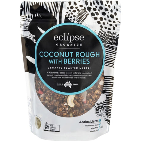 Eclipse Organics Organic Muesli Coconut Rough with Berries 450g - Dr Earth - Breakfast