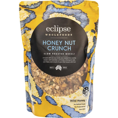 Eclipse Wholefoods Slow Roasted Muesli Honey Nut Crunch 425g - Dr Earth - Breakfast