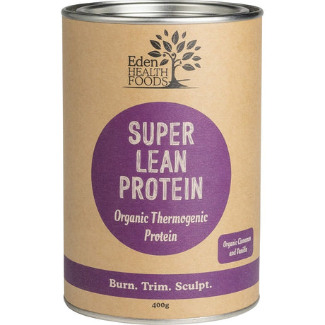 Eden Healthfoods Super Lean Protein Cinnamon & Vanilla 400g - Dr Earth - Weight Management