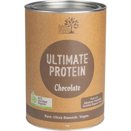 Eden Healthfoods Ultimate Protein Sprouted Brown Rice Chocolate 1kg - Dr Earth - Nutrition