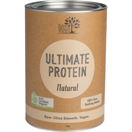 Eden Healthfoods Ultimate Protein Sprouted Brown Rice Natural 1kg - Dr Earth - Nutrition