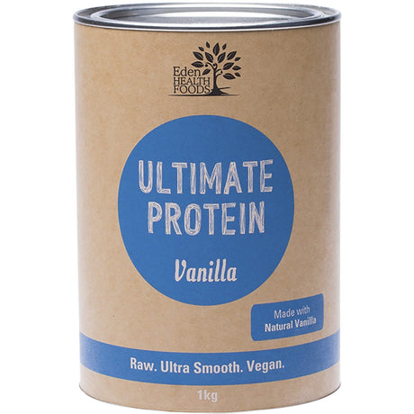 Eden Healthfoods Ultimate Protein Sprouted Brown Rice Vanilla 1kg - Dr Earth - Nutrition