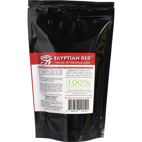 Egyptian Red Herbal Loose Leaf Tea Tea of the Pharaohs 100g - Dr Earth - Drinks