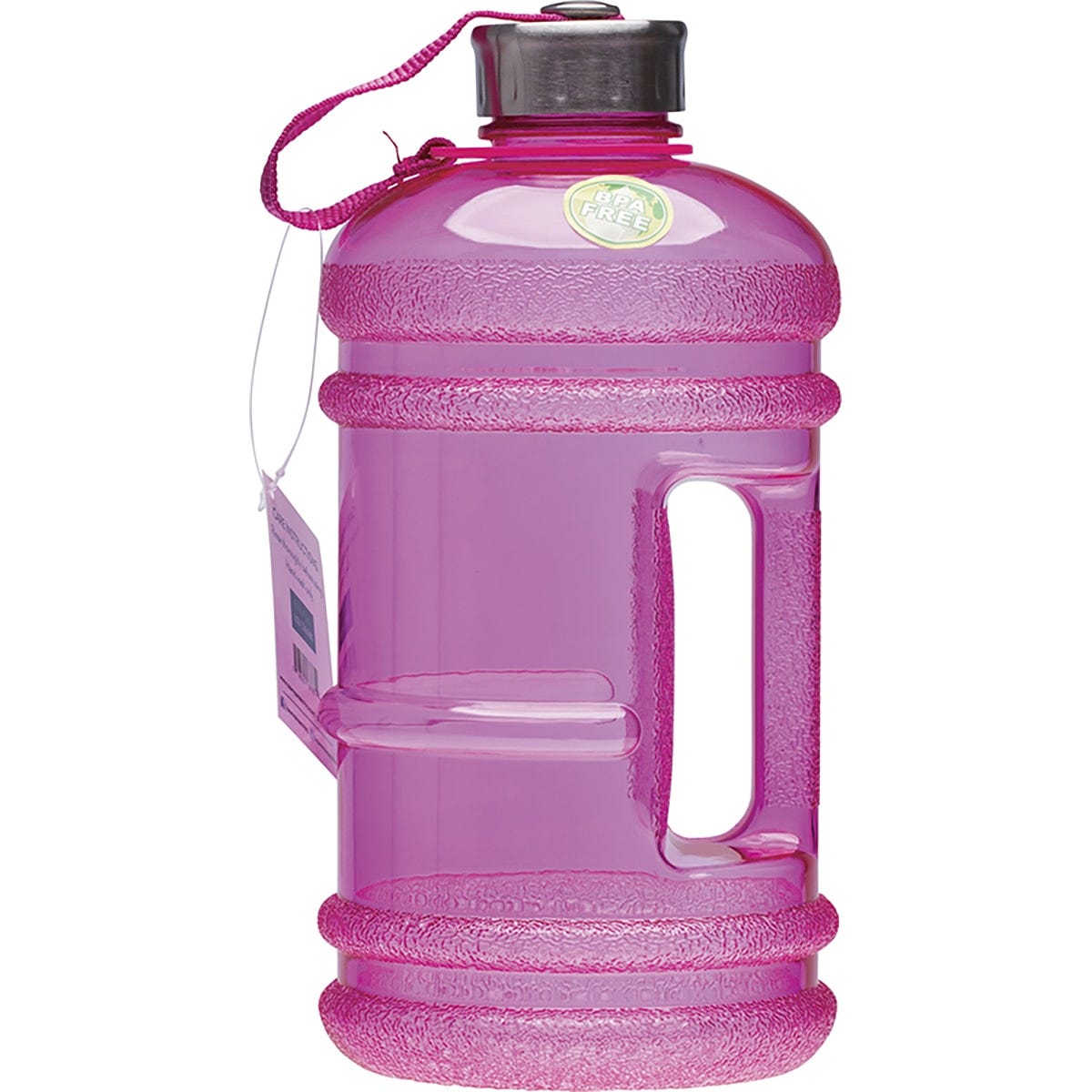 Enviro Products Drink Bottle Eastar BPA Free Pink 2.2L - Dr Earth - Water Bottles