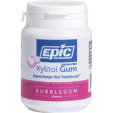 Epic Xylitol Chewing Gum Bubblegum 50pcs - Dr Earth - Gum & Mints, Oral Care