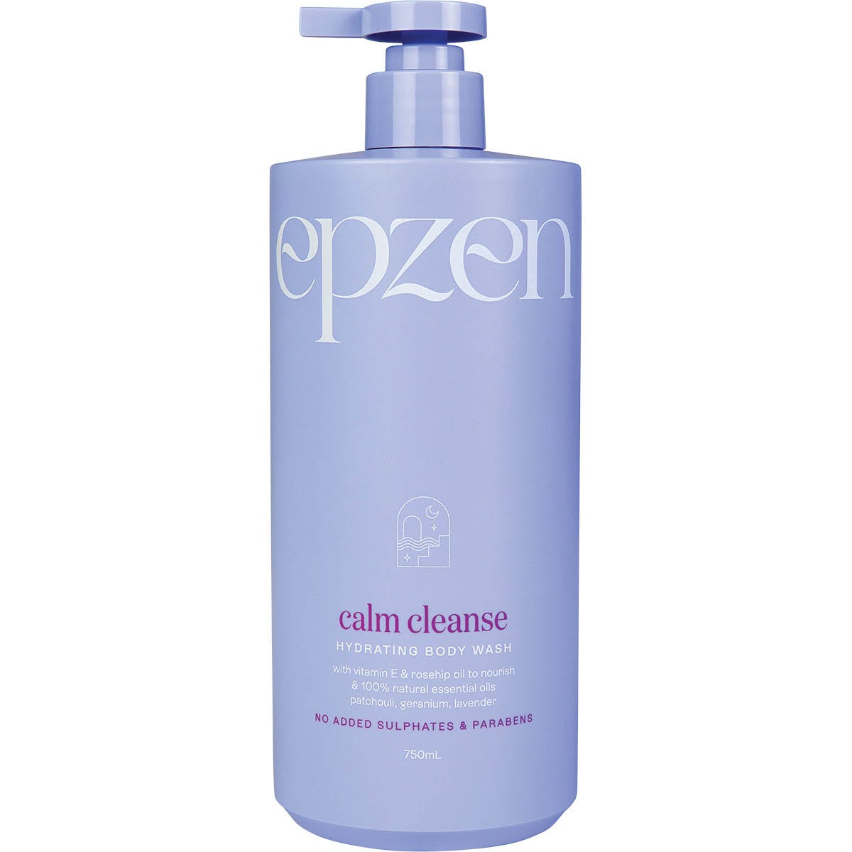 Epzen Body Wash Hydrating Calm Cleanse 750ml - Dr Earth - Bath & Body